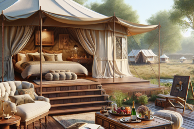 High-End Glamping Comforts: Luxury Tent Amenities & Features